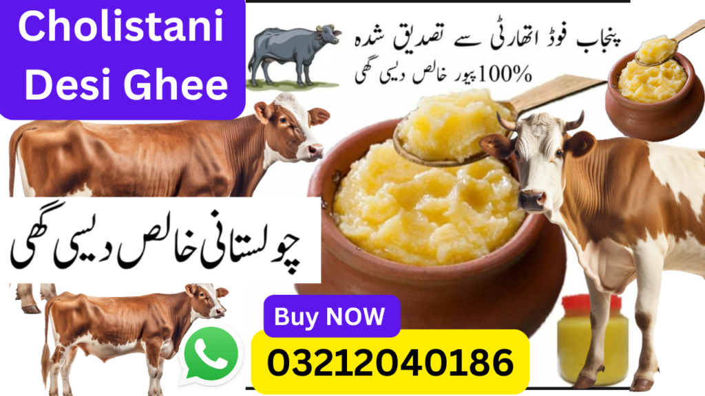 Cholistani Desi Ghee چولستانی خالص دیسی گھی