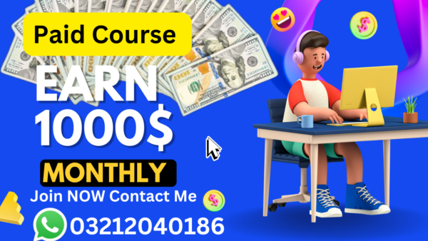 Paid Course 5x Earn 1000$ Earn Every Month 101% Guaranty